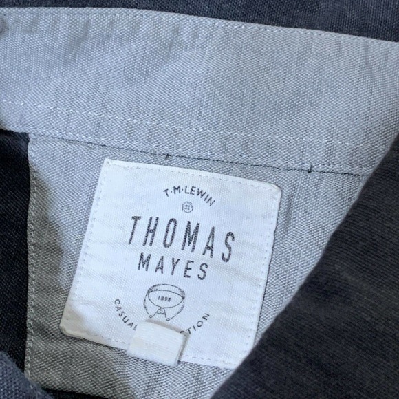 TM Lewin Mens Button Down Shirt  Long Sleeve - Picture 6 of 8